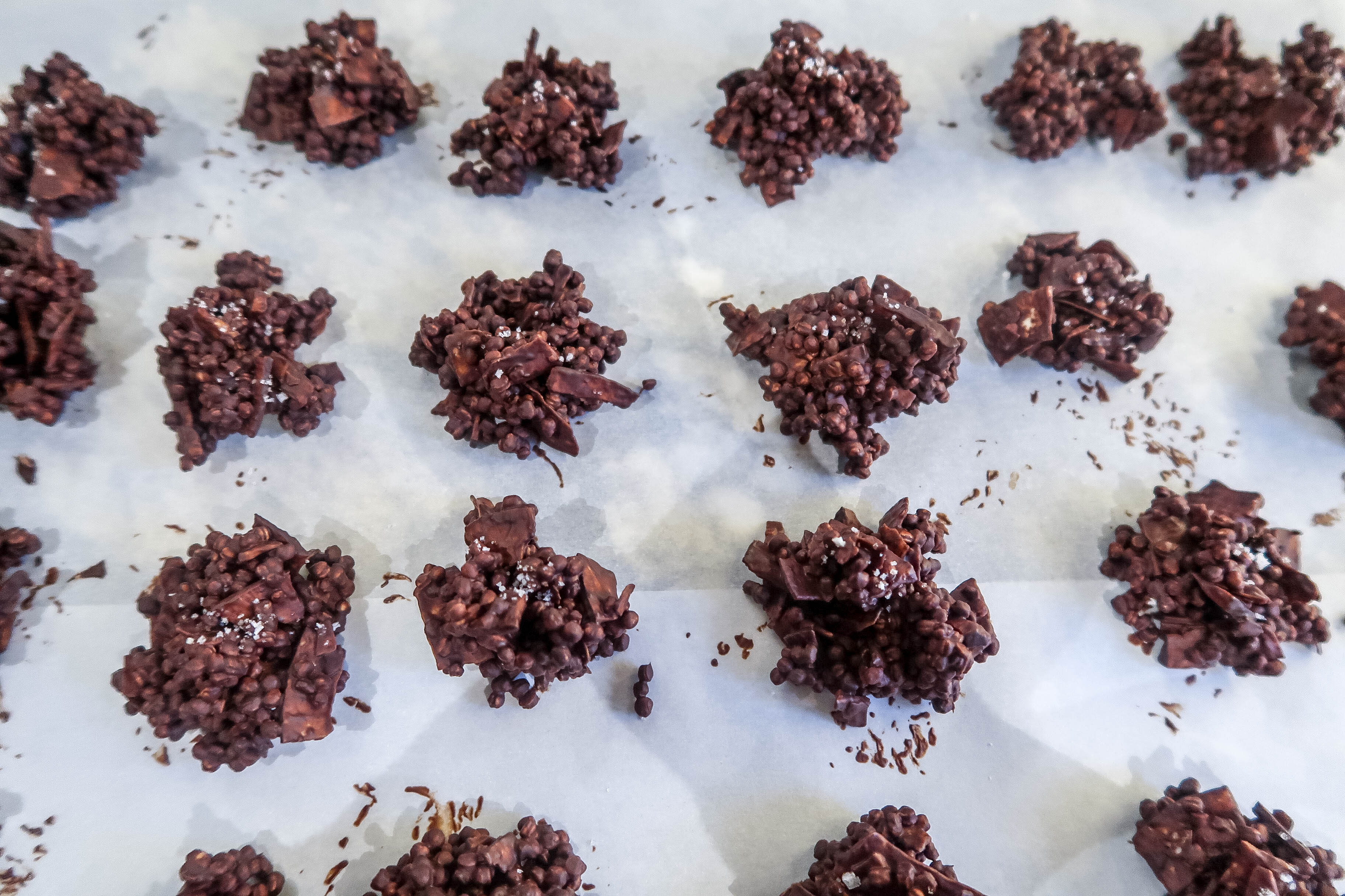 Crunchy Coconut and Quinoa Clusters